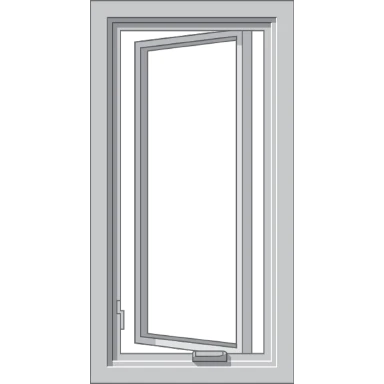 Abilene Pella Hurricane Shield Series Vinyl Casement Window